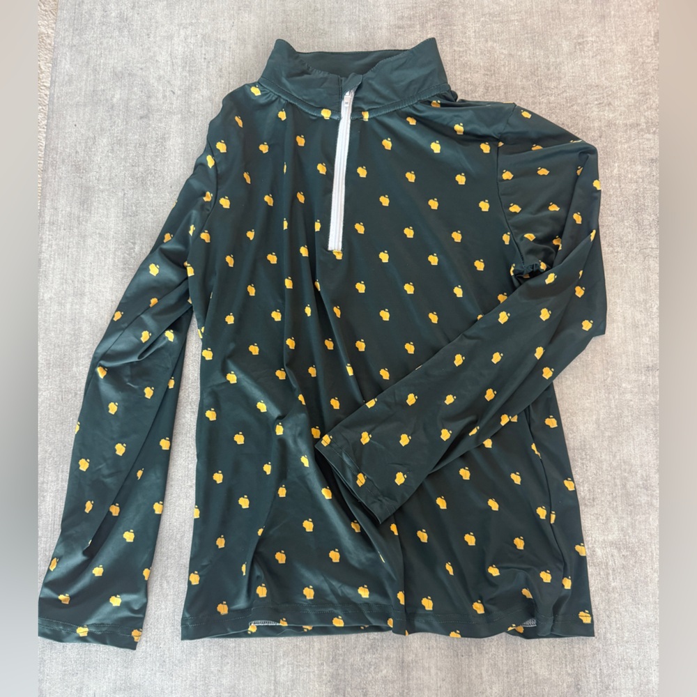 Old Fashioned Golf – Polka-State Augusta Green Masters 1/4-Zip Pullover Small